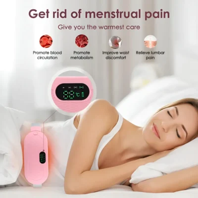 Menstrual Heating Pad and Massager for Period Cramps - Image 3